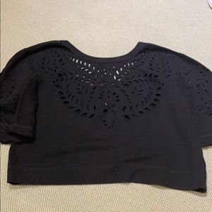 Black Free People Top